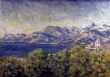 View of Ventimiglia by Claude Monet